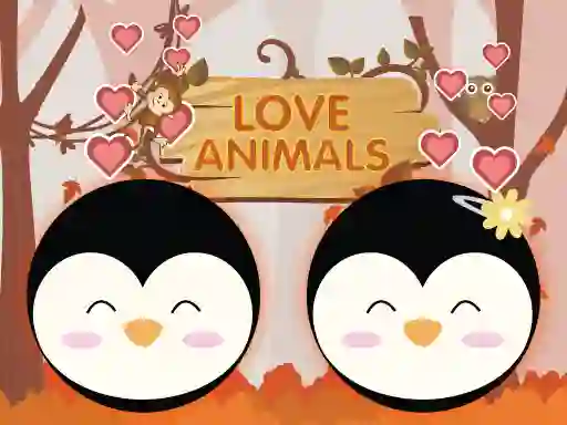 Leikur Love Animals á netinu