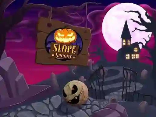 Leikur Slope Spooky á netinu