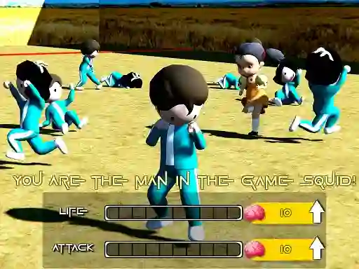 Leikur Squid Game Crowd á netinu