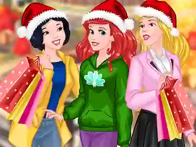 Leikur Princesses at After Christmas Sale á netinu