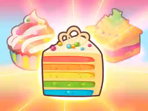 Leikur Merge Cakes á netinu