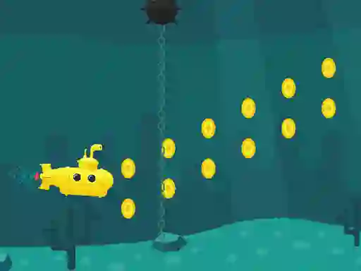 Leikur Flappy Submarine á netinu