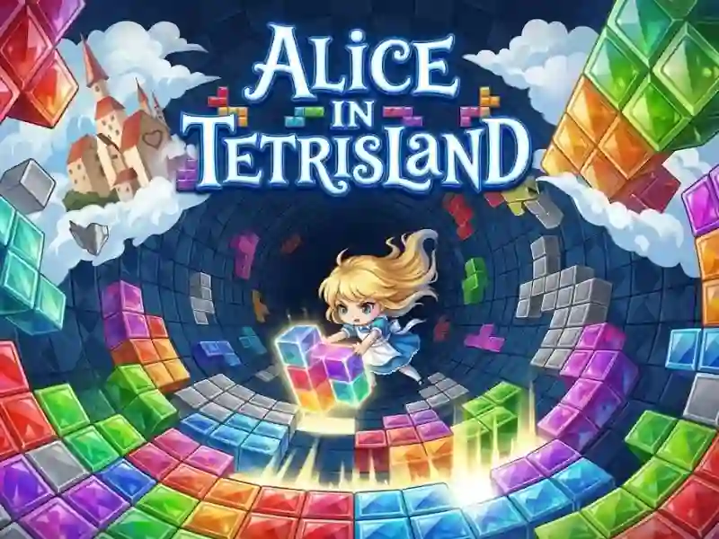 Leikur Alice in Tetrisland á netinu