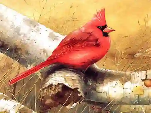 Leikur Art Birds Puzzle á netinu