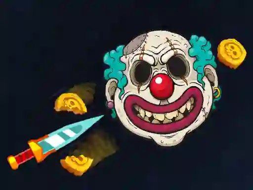 Leikur Knife Hit Horror á netinu