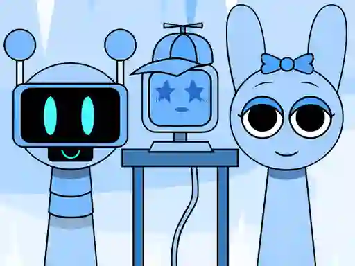 Leikur Huggy Mix Sprunki Music Box á netinu