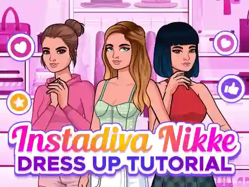 Leikur Instadiva Nikke Dress Up Tutorial á netinu