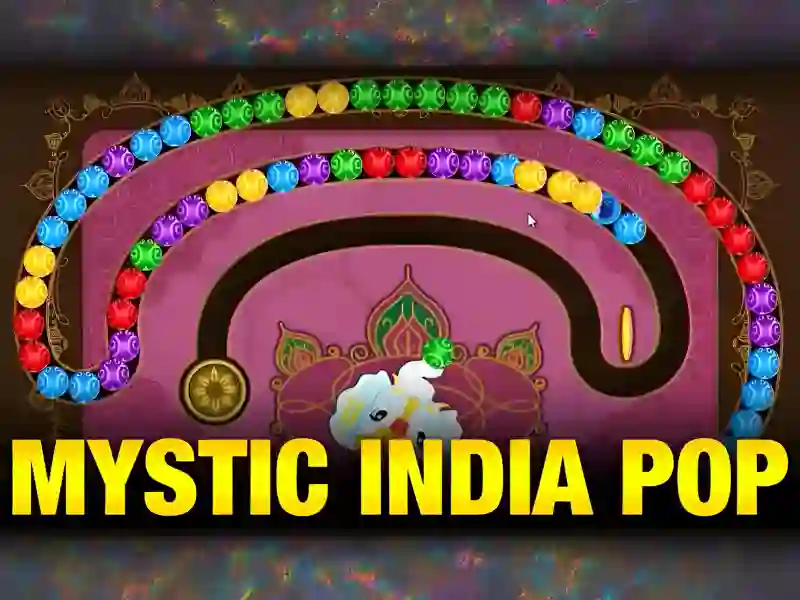 Leikur Mystic India Pop á netinu