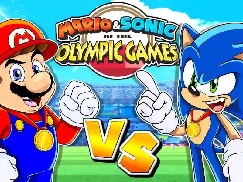 Leikur Super Mario and Sonic á netinu