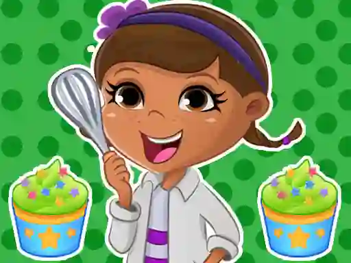 Leikur Dottie Doc Mcstuffins Cupcake Maker á netinu