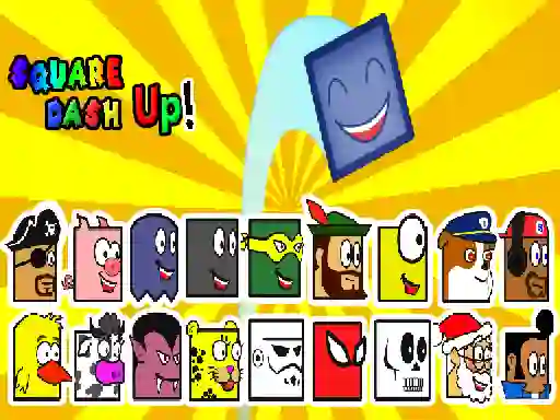 Leikur Square Dash Up á netinu