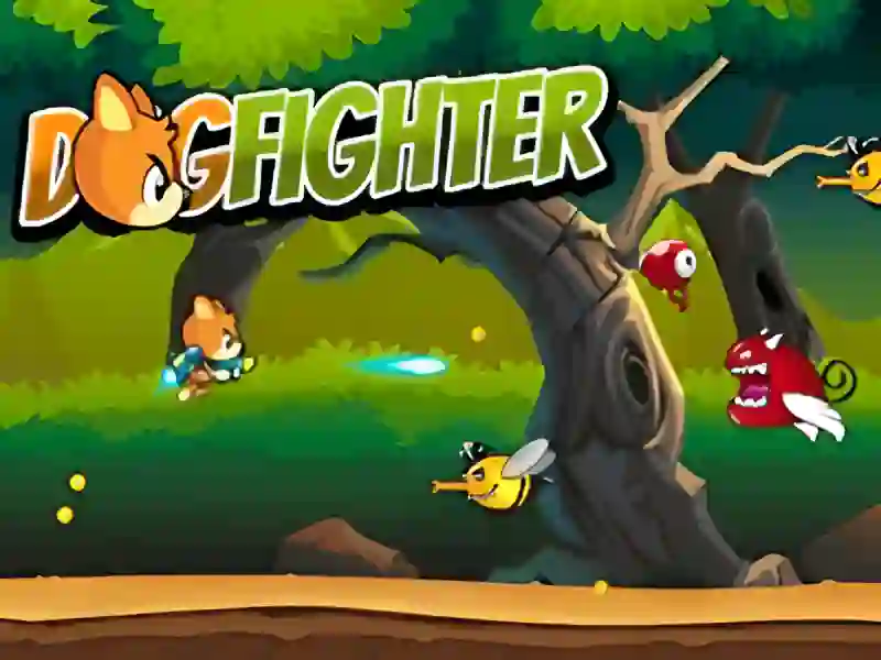 Leikur Dog Fighter á netinu