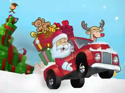 Leikur Santa Gift Truck á netinu