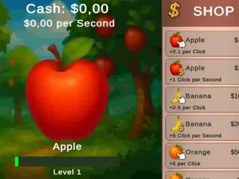 Leikur Fruit Clicker á netinu