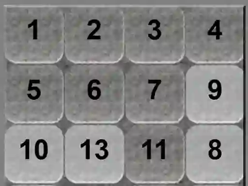 Leikur Classic Sliding Numbers á netinu
