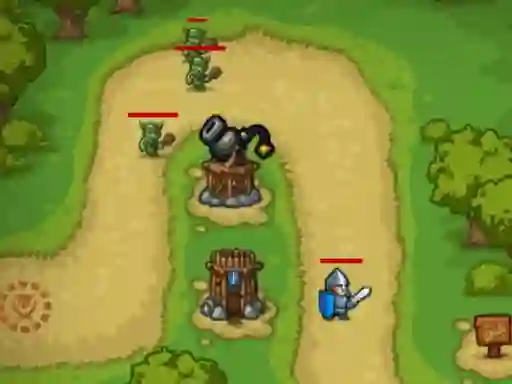 Leikur Tower Defence 2d á netinu