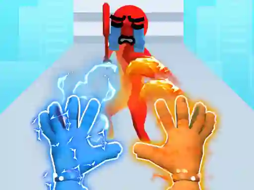 Leikur Elemental Gloves Magic Power á netinu