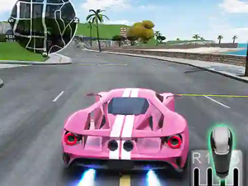 Leikur Traffic Zone Car Racer á netinu
