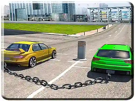 Leikur Chained Cars Impossible Tracks á netinu