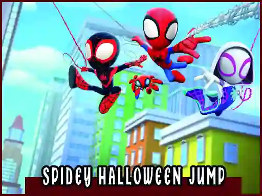 Leikur Spidey Halloween Jump á netinu