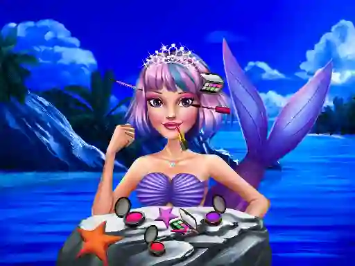 Leikur Mermaid Princess New Makeup á netinu