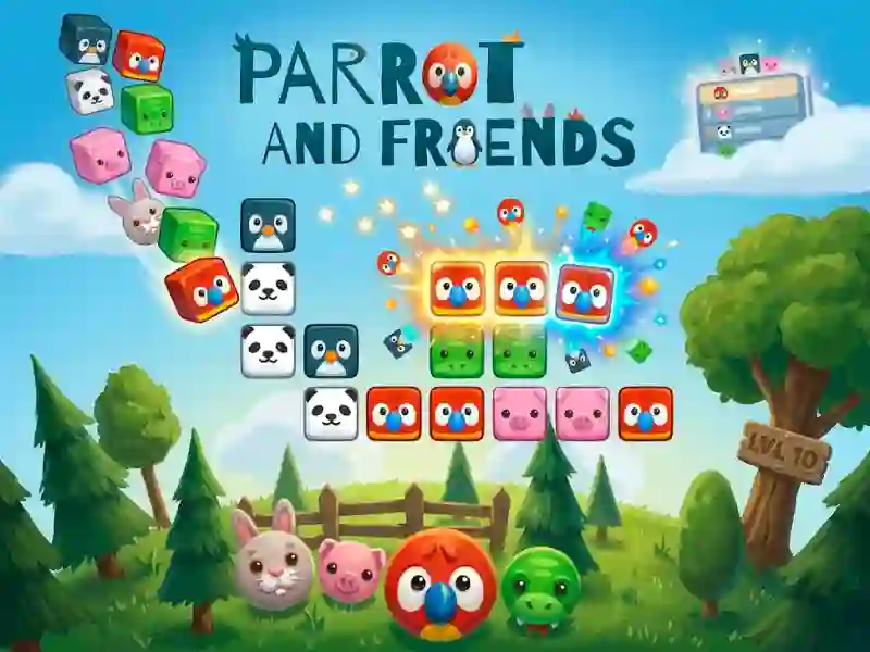 Leikur Parrot and Friends á netinu