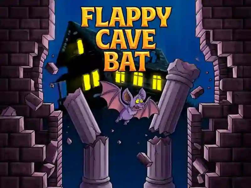 Leikur Flappy Cave Bat á netinu