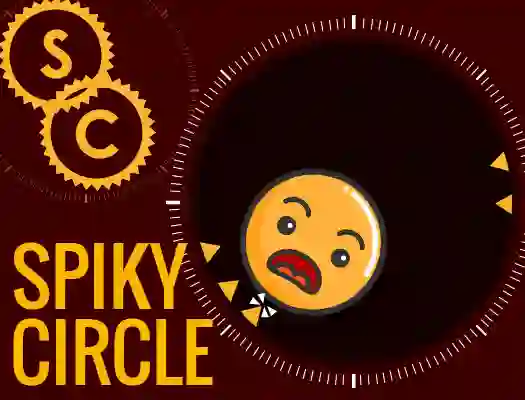 Leikur Spiky Circle á netinu