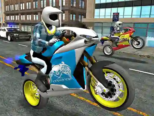 Leikur Sports Bike Simulator 3d 2018 á netinu