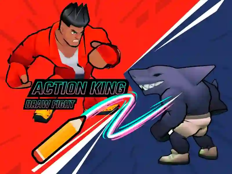 Leikur Action King Draw Fight á netinu