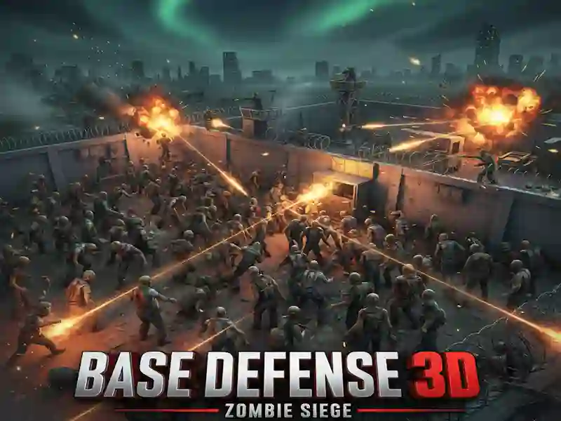 Leikur Base Defense 3D á netinu