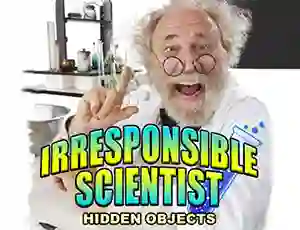 Leikur Irresponsible Scientist Hidden objects á netinu