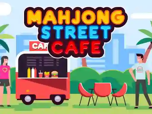Leikur Mahjong Street Cafe á netinu