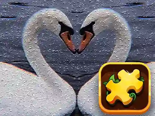 Leikur Swan Puzzle Challenge á netinu