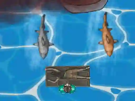 Leikur Titanic Shark Attacks á netinu