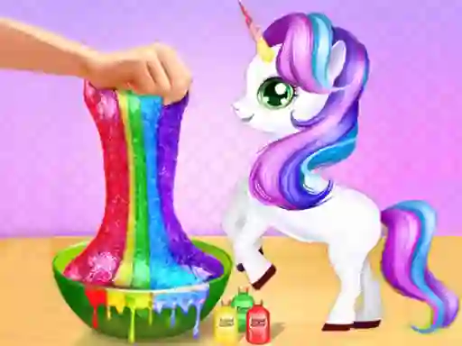 Leikur Unicorn Slime Maker á netinu