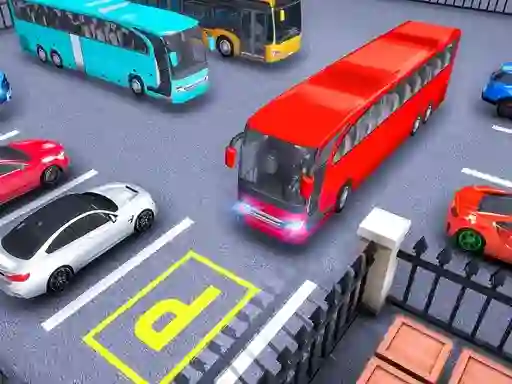 Leikur Real Bus Parking Pick and Drop á netinu