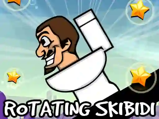 Leikur Rotating Skibidi á netinu