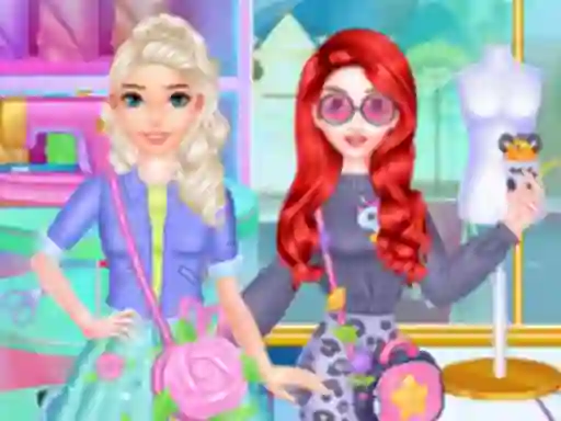 Leikur Fashion Dress Up Sewing Clothes á netinu