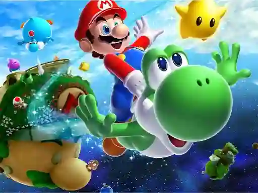 Leikur Super Mario Commander á netinu