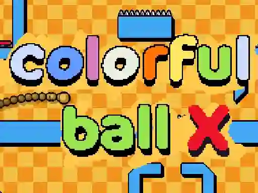 Leikur Colorful ball X á netinu