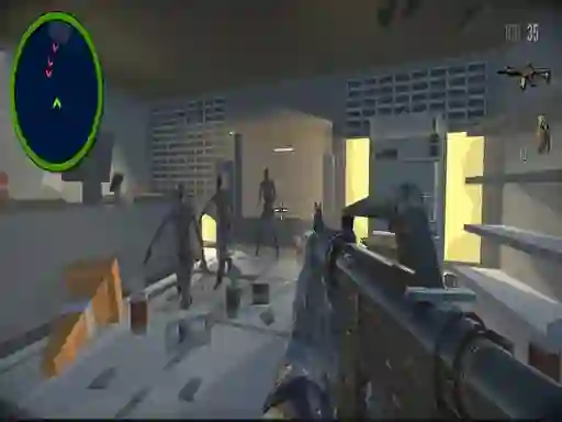 Leikur Private Zombie Wave á netinu