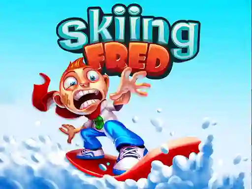 Leikur Skiing Fred á netinu