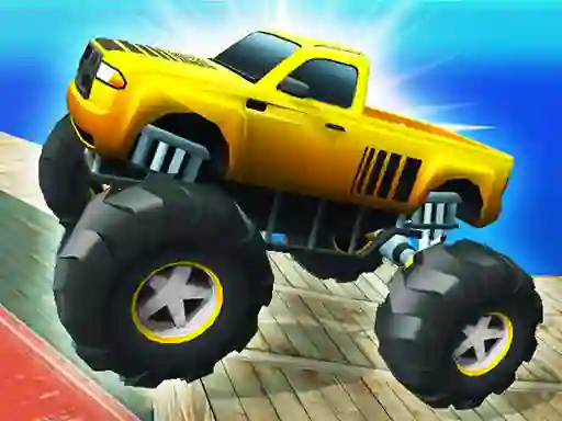 Leikur Monster Truck Port Stunt á netinu