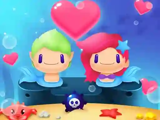 Leikur Mermaid My Valentine Crush á netinu