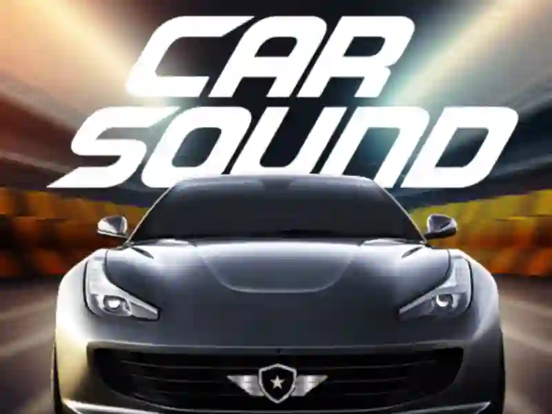 Leikur Car Engine Sounds á netinu