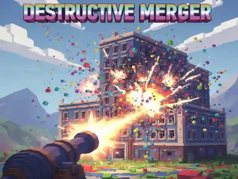 Leikur Destructive Merger á netinu