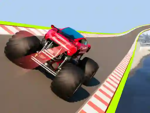 Leikur Monster Truck Sky Racing á netinu