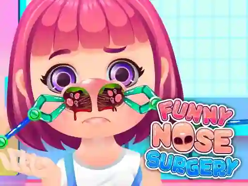 Leikur Funny Nose Surgery á netinu