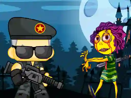 Leikur Zombie Shooter 2d á netinu